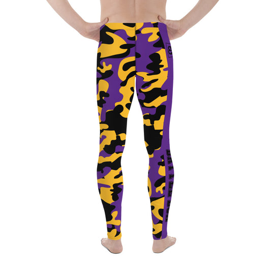 Black Camo Purple Spandex Leggings -1A – Battle Box Wellness