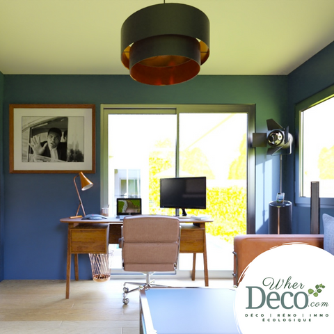 wherdeco-decoration-renovation-home staging-ecologique-duvertdansladeco-Belle île bureau