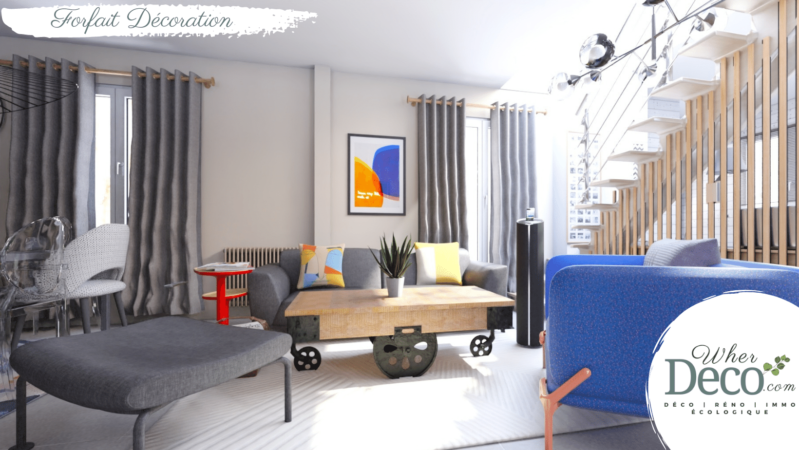 wherdeco-decoration-renovation-home staging-ecologique-duvertdansladeco-realisations-salon-Ma nouvelle vie0