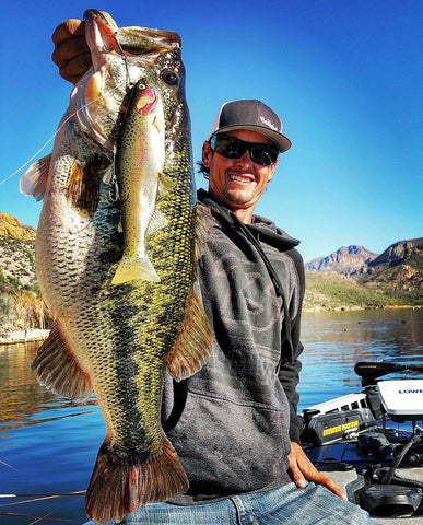 11lb lunker largemouth bass Arizona
