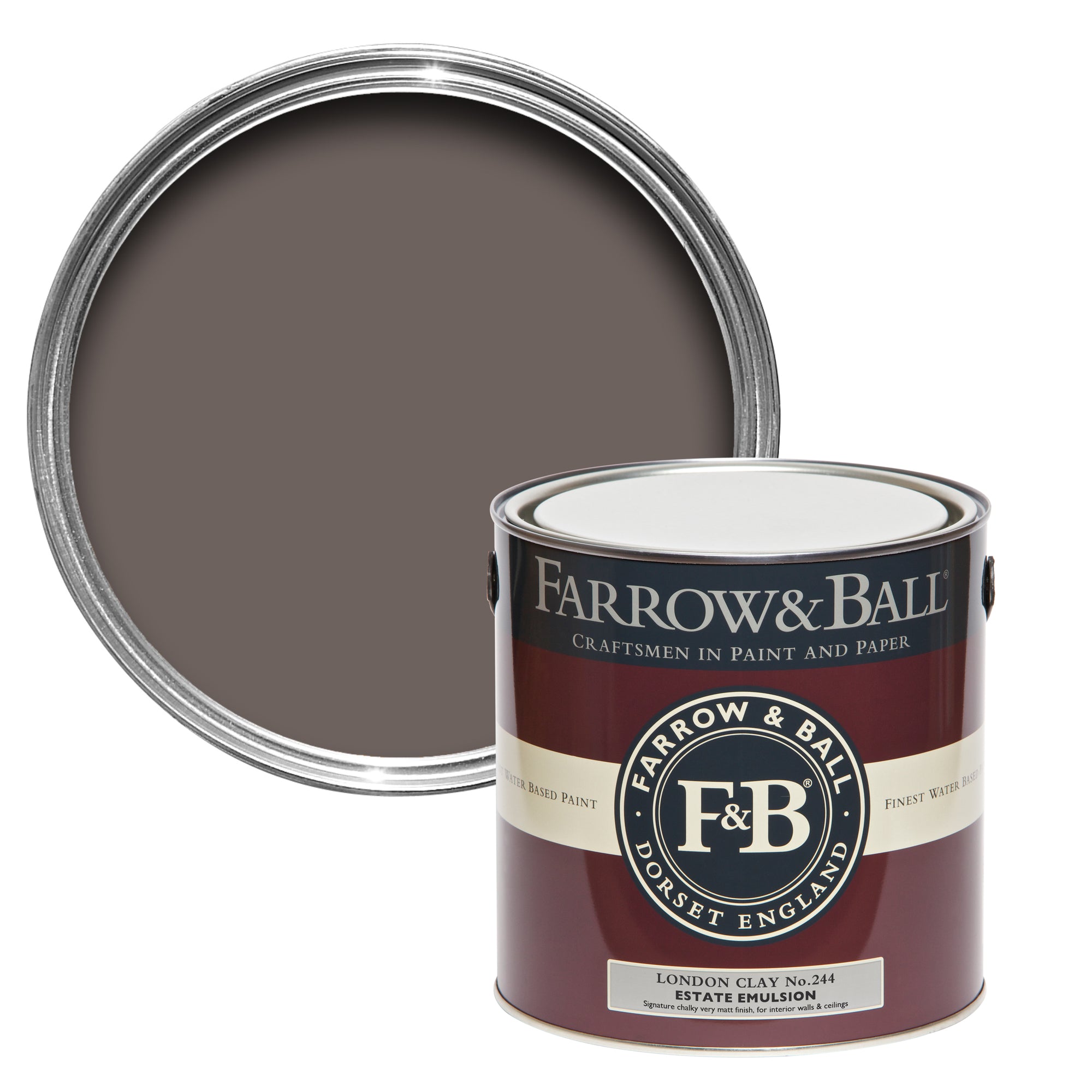 Farrow & Ball London Stone Paint 750ml Full Gloss No. 6