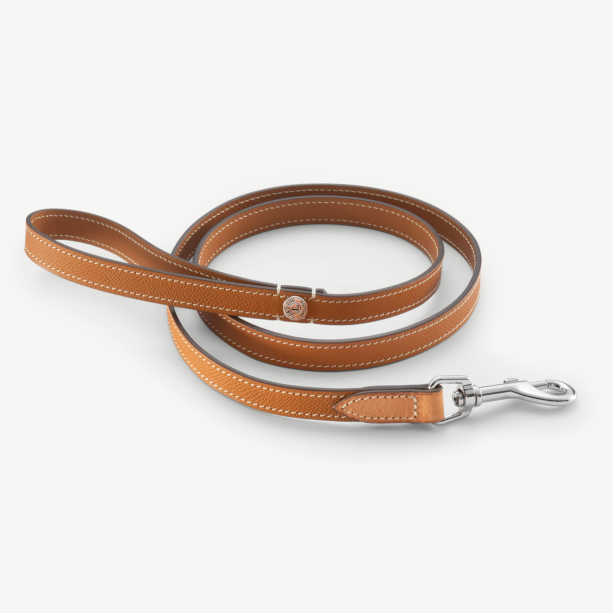 Chewy Vuitton Dog Collar & Lead With Bow