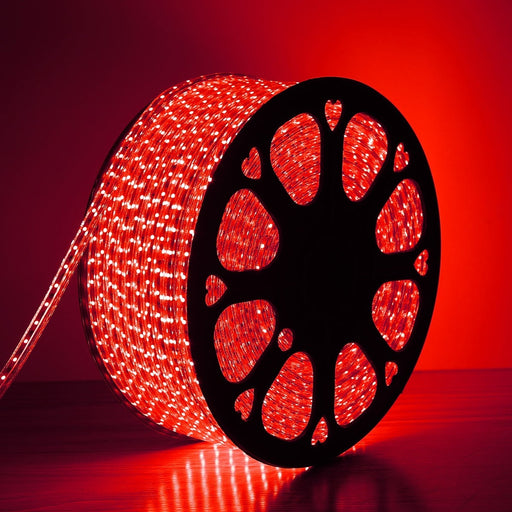 150FT Red 110v SMD-5050 LED Strip Light IP65 (7x14mm) — LED Rope