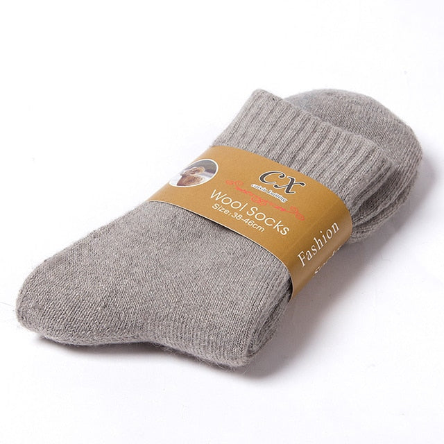Winter Warm Women Socks Wool Male Men Socks Super Thicker
