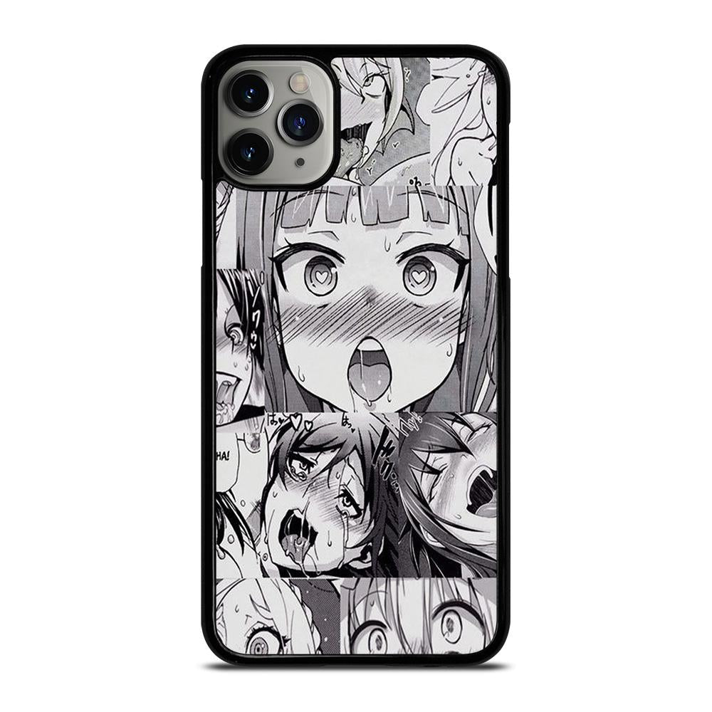 Ahegao Anime Iphone 11 Pro Max Case Custom Phone Cover Personalized Design Casefine