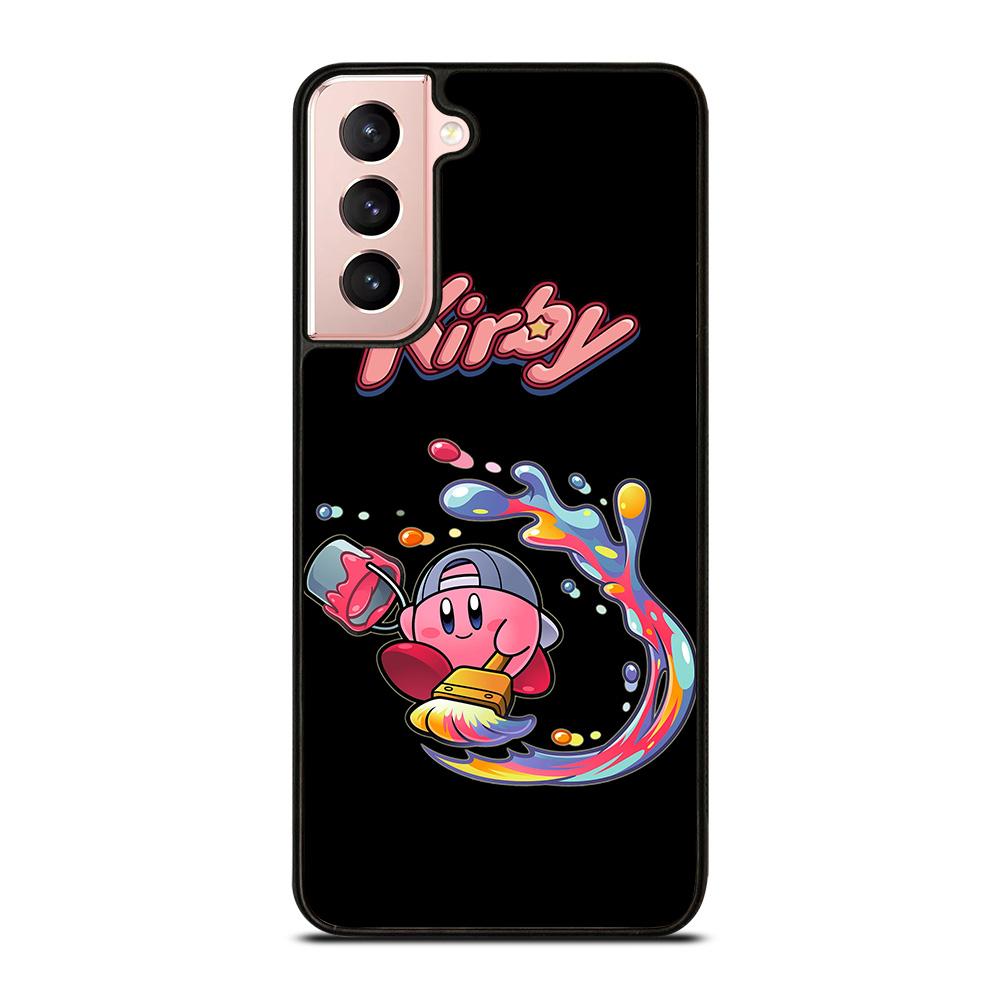 Cute Kirby Paint Characters Samsung Galaxy S21 Case Casefine