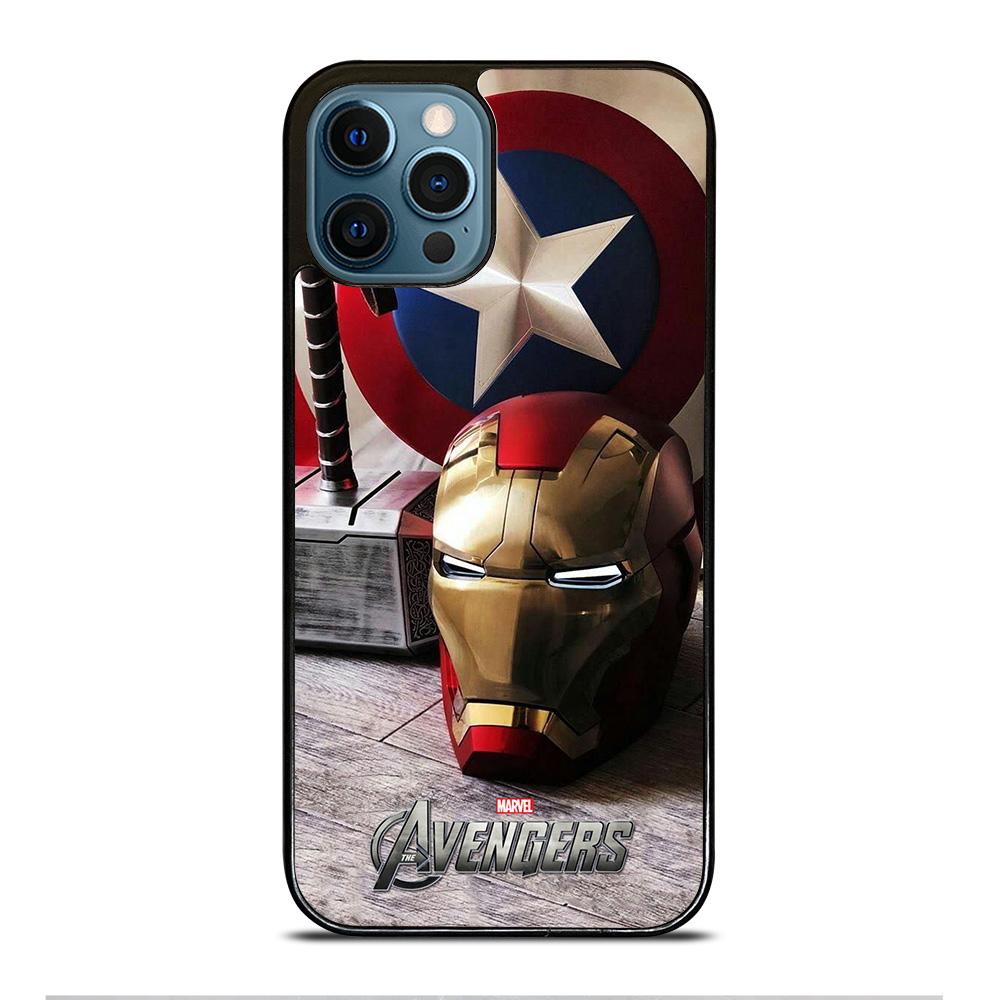Marvel Avenger Team Captain America Ironman Thor Iphone 12 Pro Max Cas Casefine