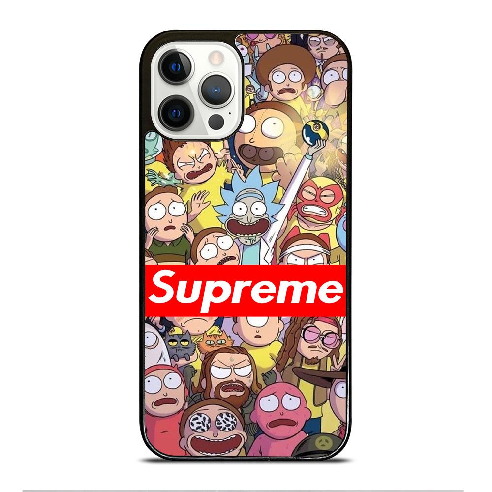 Rick And Morty Supreme Iphone 12 Pro Case Casefine