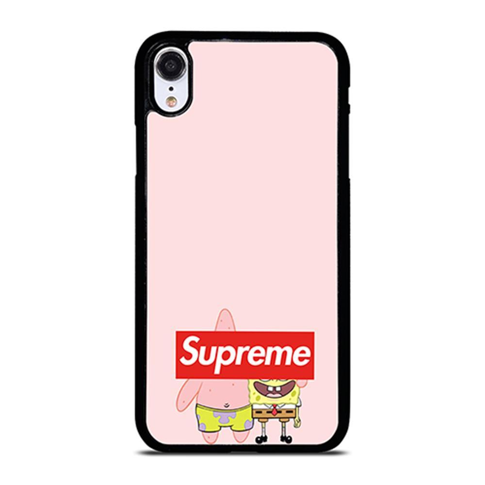 Spongebob Patrick Supreme Iphone Xr Case Custom Phone Cover Personalized Design Casefine