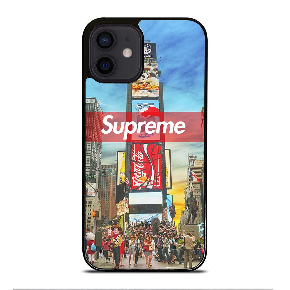 Supreme Time Square Iphone 12 Mini Case Casefine