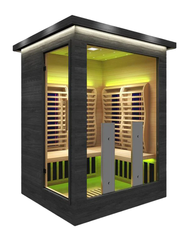 Sun Home Luminar™ Outdoor 2-Person Full-Spectrum Infrared Sauna