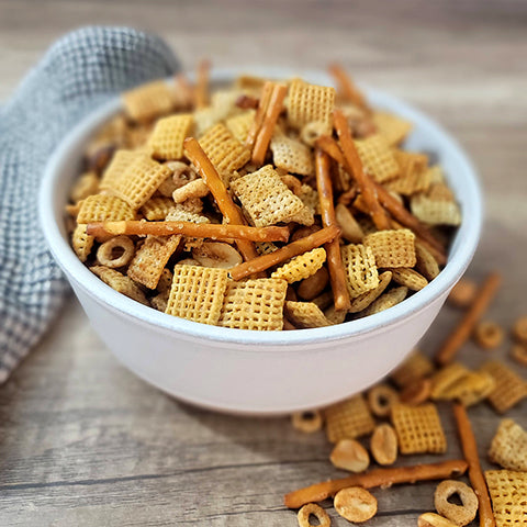 Hot Sauce Chex Mix