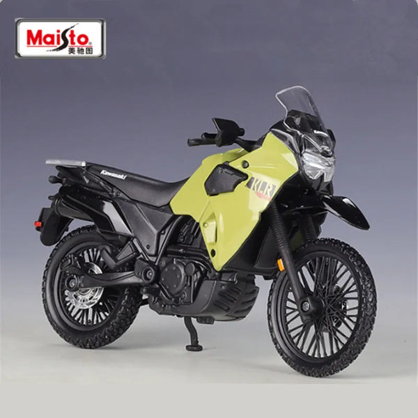 Maisto 1:18 Kawasaki KLR 650 Alloy Racing Motorcycle Model Diecast Metal Street Sports Motorcycle Model Simulation Kids Toy Gift - IHavePaws