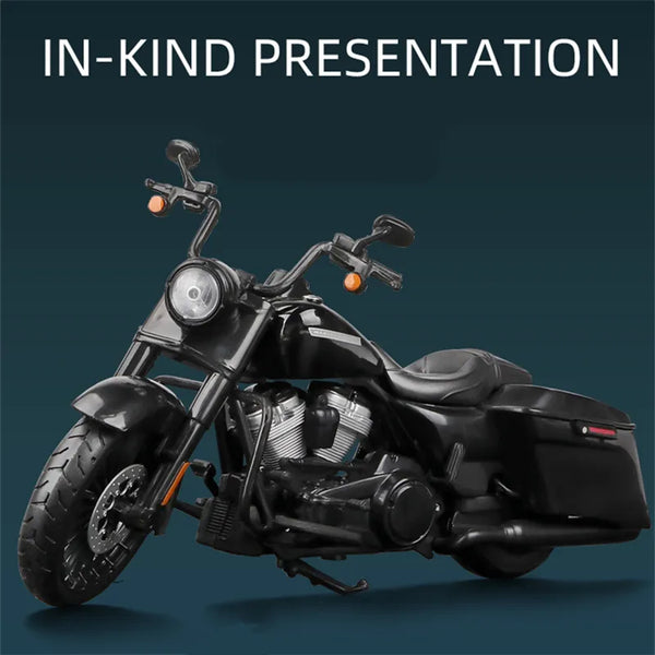 Maisto 1:12 Harley Road King Special Alloy Classic Motorcycle Model Simulation Diecasts Metal Sports - IHavePaws