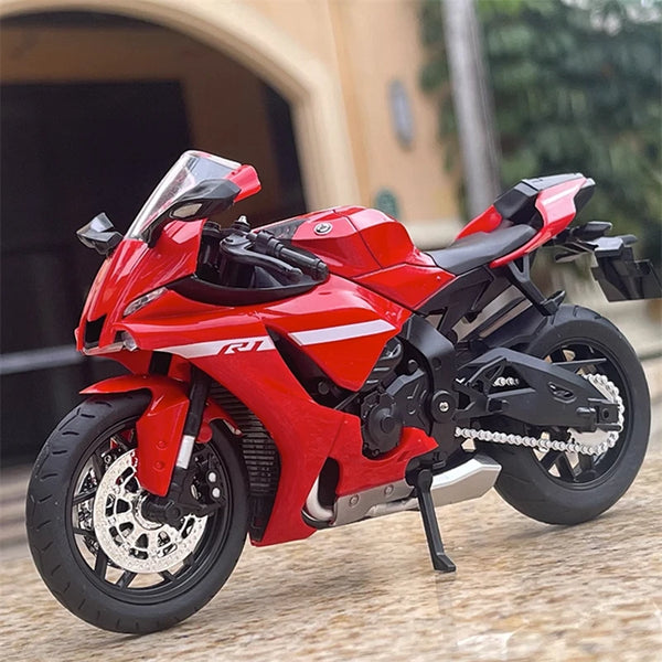 1:12 YZF-R1 R1 Alloy Racing Motorcycle Model Diecast Street Sports Motorcycle Model Simulation - IHavePaws