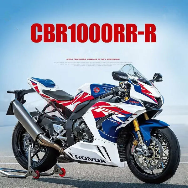 1:12 HONDA CBR 1000RR-R Fire Blade Alloy Sports Motorcycle Model Simulation - IHavePaws