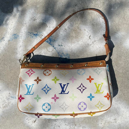 LOUIS VUITTON x TAKASHI MURAKAMI MONOGRAM CHERRY BLOSSOM POCHETTE ACCE – RDB