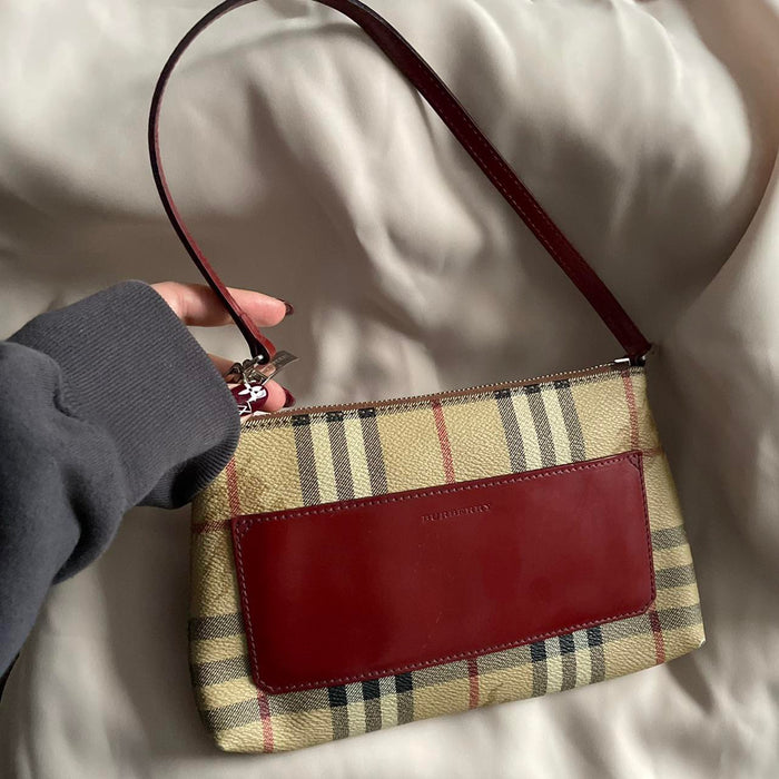 burberry red sling bag