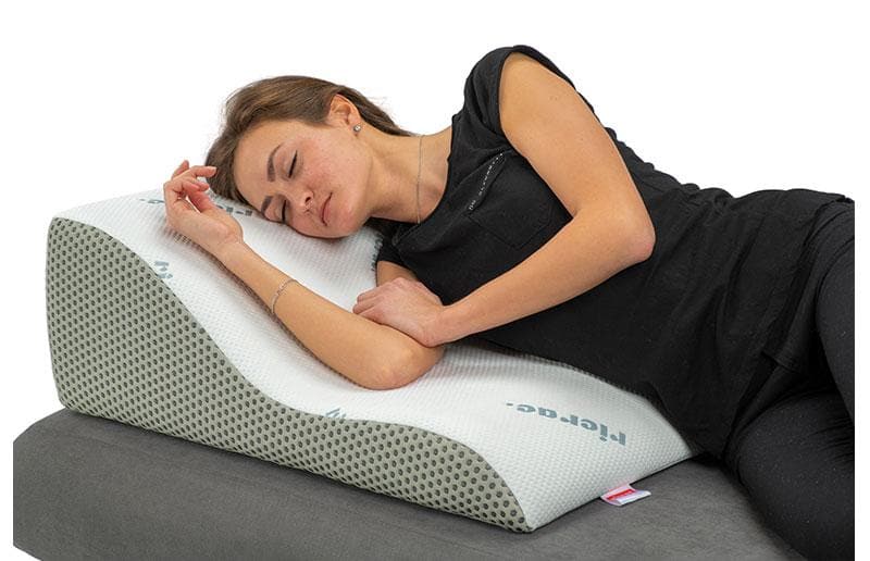 Wedge Pillow with an Arm Hole - Radon