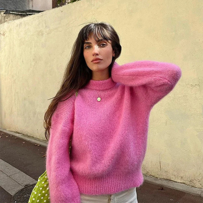 MIRRACH DESIGN WOMEN'S KNITTED SWEATER DIANA