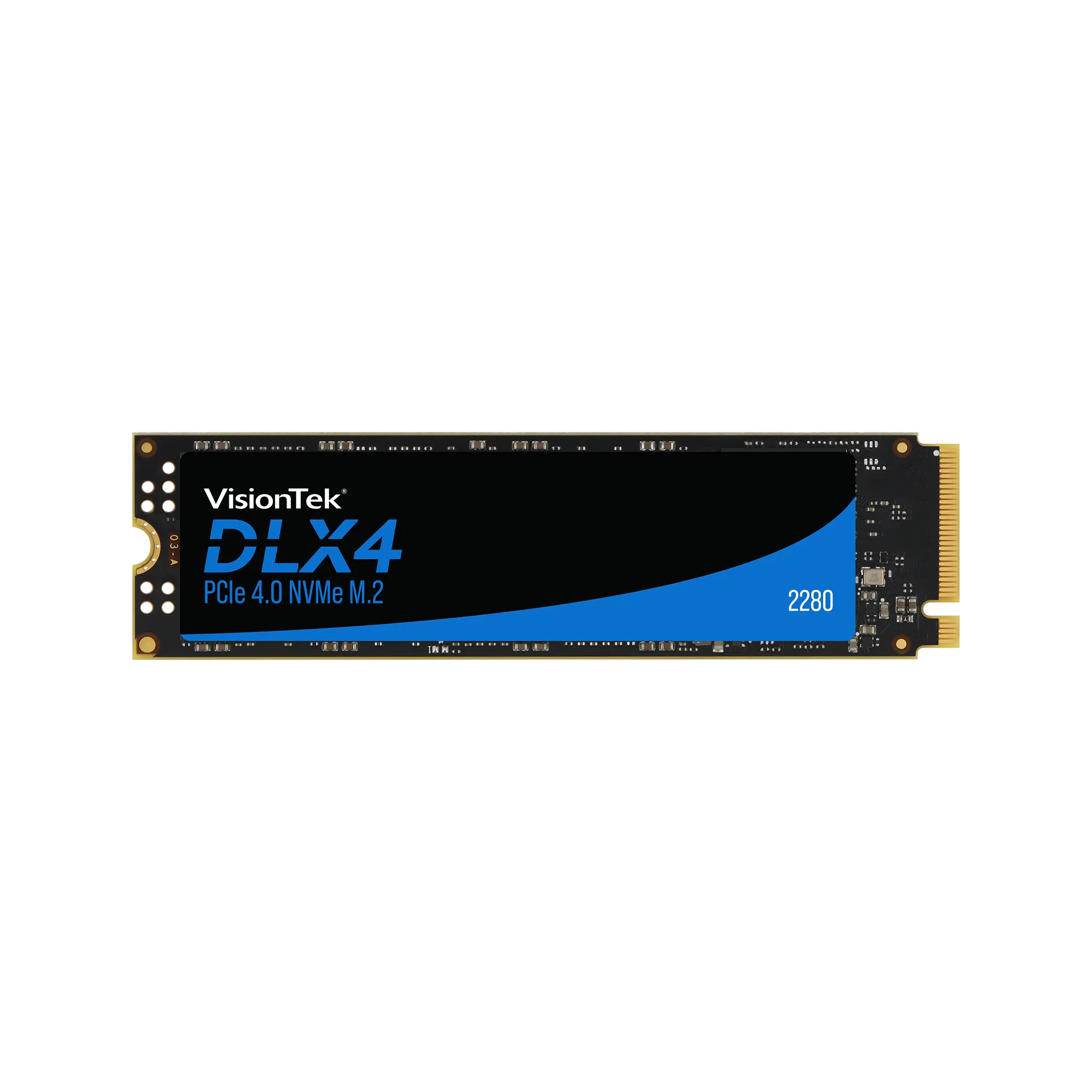 VisionTek DLX4 2280 M.2 PCIe 4.0 x4 SSD (NVMe) OPAL 2.0 SED –