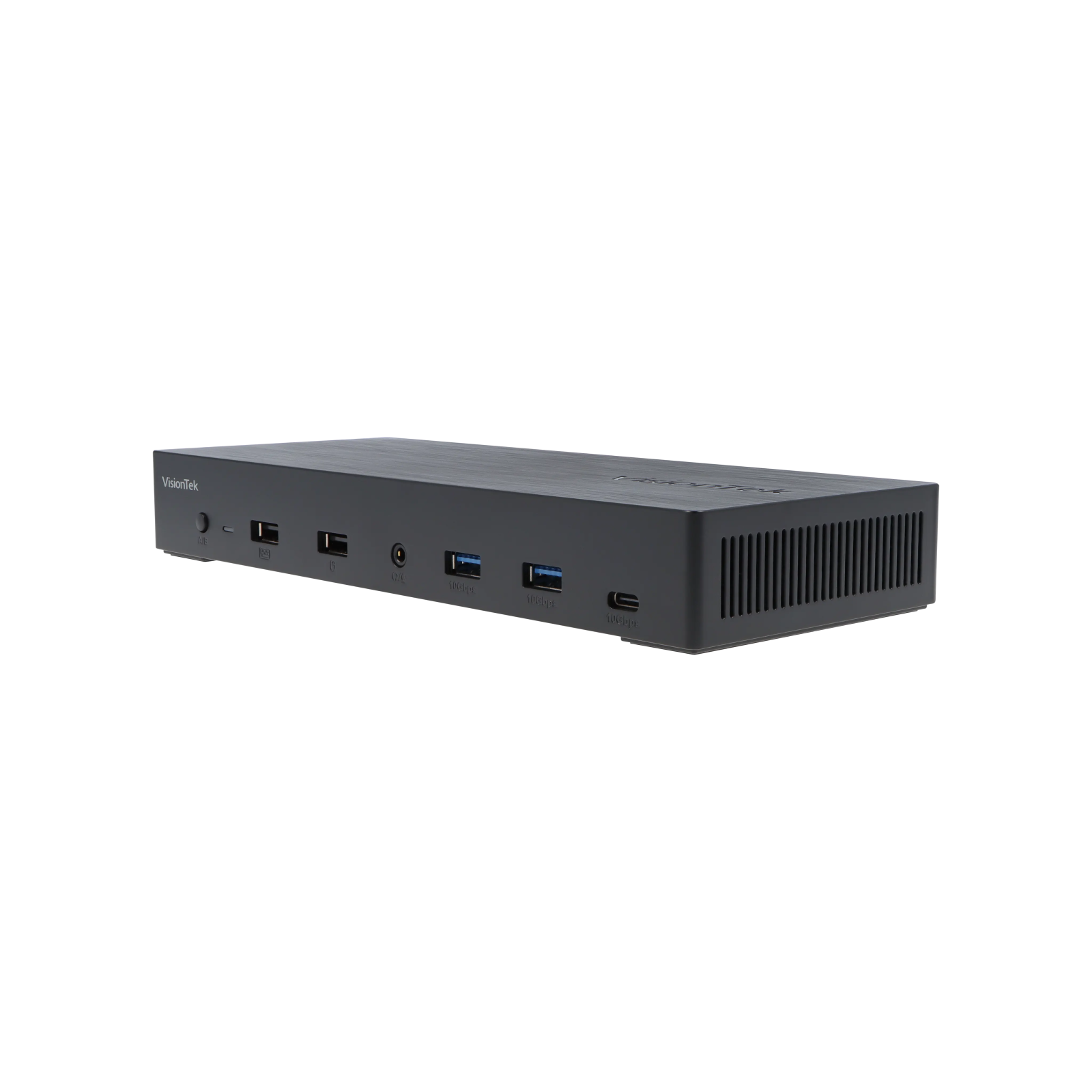 VisionTek VT4950 USB-C KVM Docking Station | Triple 4K Display | Dual Host Switch | DisplayLink + DP Alt Mode | 100W Power Delivery Per System | 230W Power Adapter Included | Windows, Mac, ChromeOS Compatible
