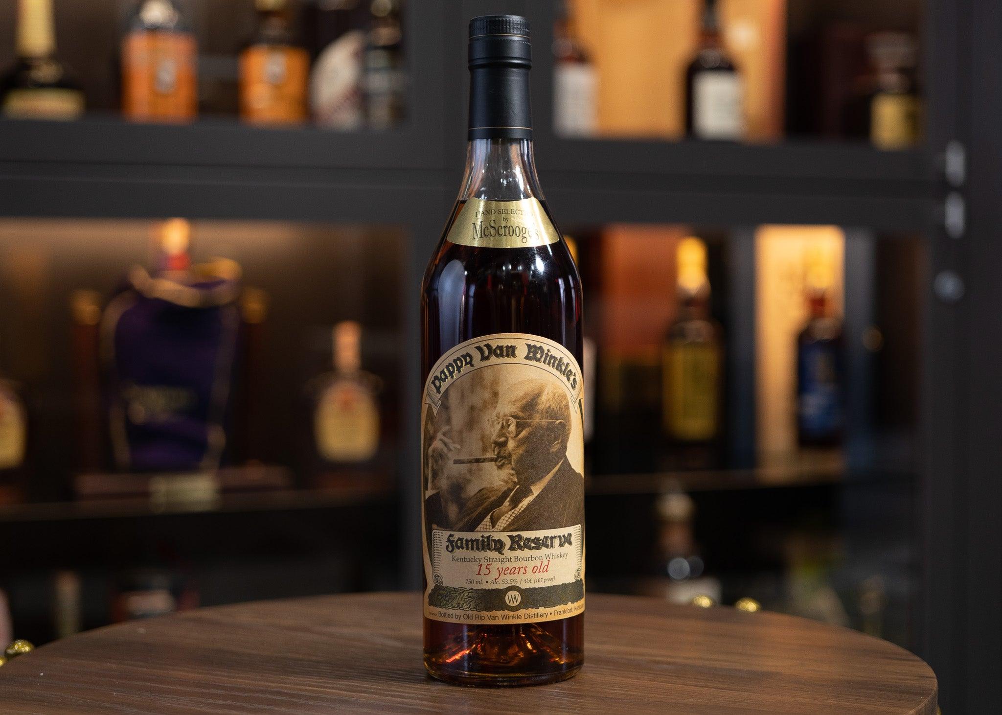 Pappy Van Winkle 15 Year McScrooge's Single Barrel Bourbon