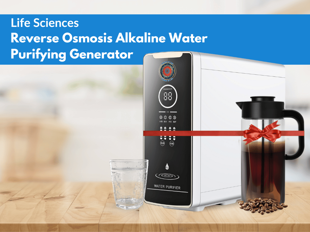 Reverse Osmosis Alkaline Water Purifying Generator,