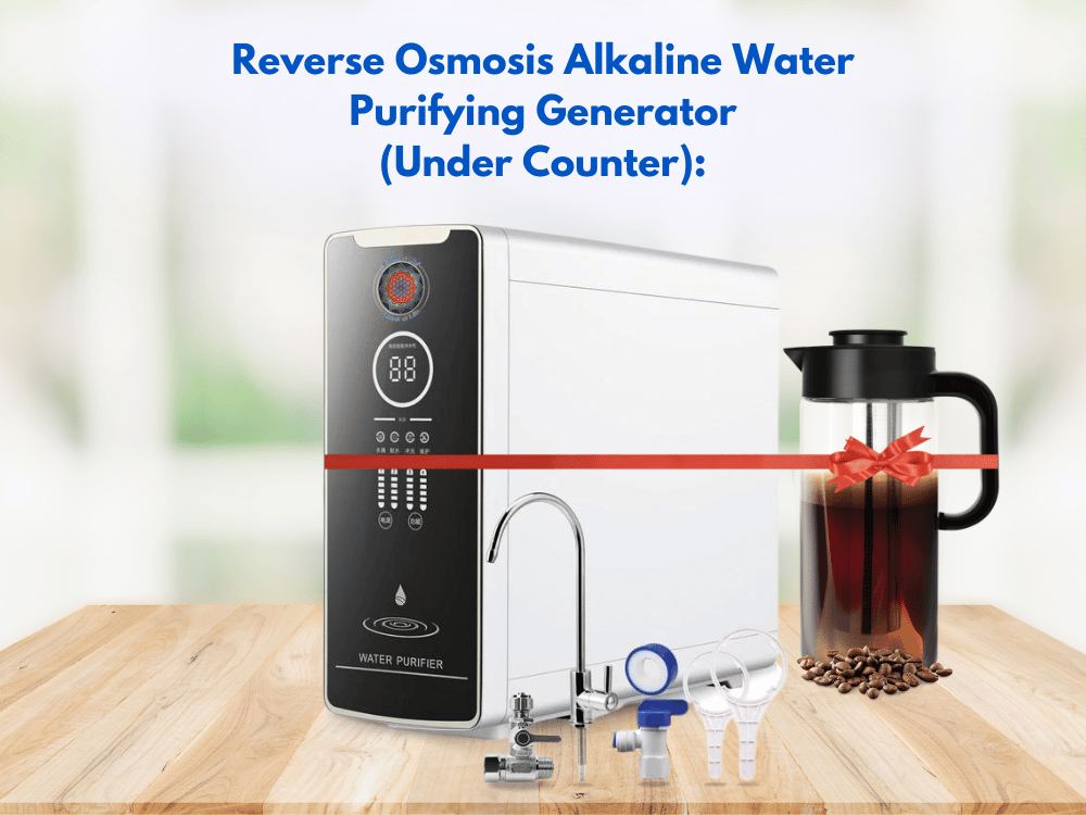 Reverse Osmosis Alkaline Water Purifying Generator (Under Counter)