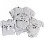 Outnumbered By Tiny Humans Tees