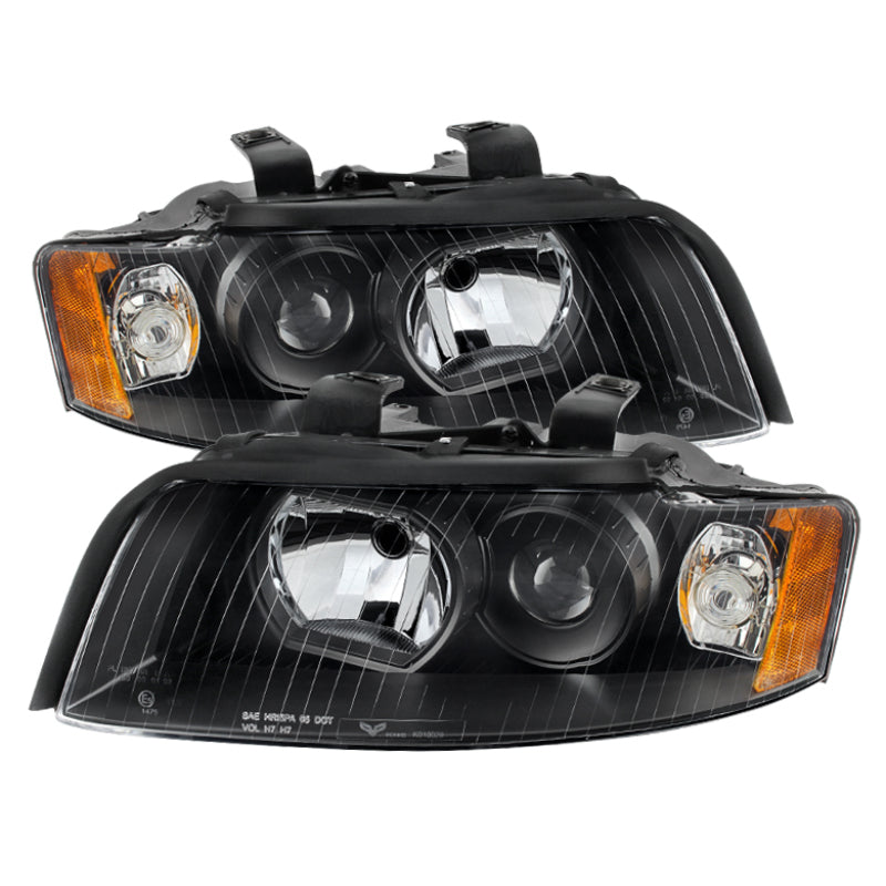 xTune Audi A4 06-08 Projector Headlights - Halogen Model Only