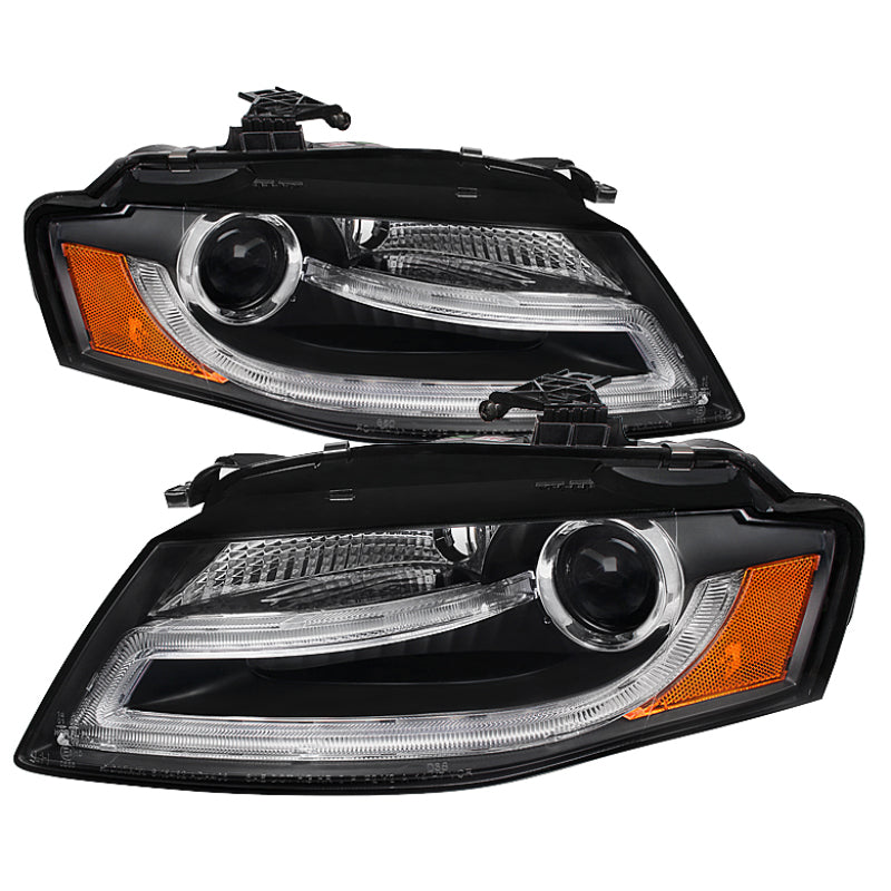 xTune Audi A4 06-08 Projector Headlights - Halogen Model Only