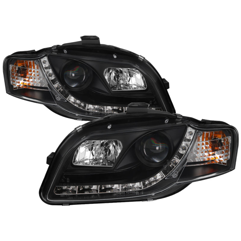 xTune Audi A4 06-08 Projector Headlights - Halogen Model Only