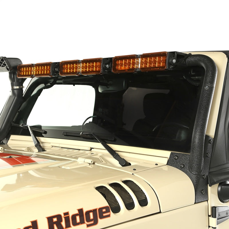Rugged Ridge 07-18 Jeep Wrangler JK Windshield LED Light Bar – ESP Truck  Accessories