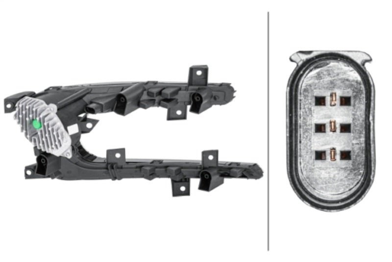 Hella 2015 2019 Volkswagen e Golf Daytime Running Light Left