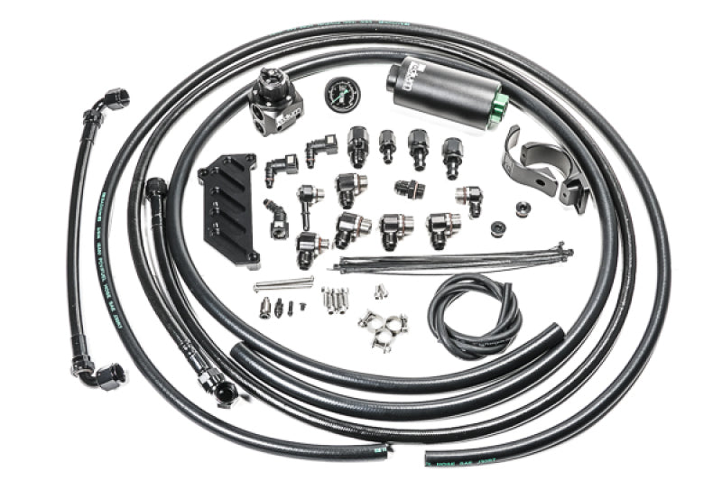 Radium Engineering Fuel Hanger Plumbing Kit 89 05 Mazda MX 5 Microglass Filter