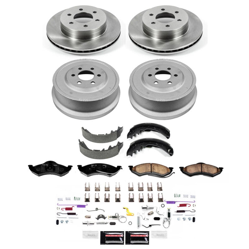 POWERSTOP Power Stop 2011 BMW 335d Front Track Day Brake Kit