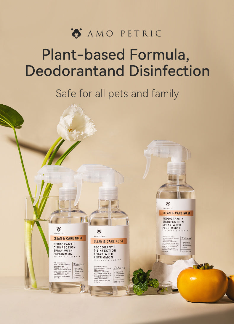 Deodorant + Disinfection Spray With Persimmon for Humans and Pets 350ML- Clean & Care No.51