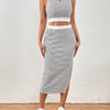 Ropa de Mujer, Conjunto para Mujer, Ropa Dos piezas para Mujer, 16163920, Blanco y Negro
