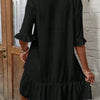 Ropa de Mujer, Ropa de Playa para Mujer, Kimonos de Mujer, 19620341, Negro