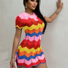 Ropa de Mujer, Tejido de Punto de Mujer, Vestidos de Jersey para Mujer, OUTFITS LOOKBOOK, 34193196, Multicolor