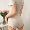 Ropa Interior y Ropa de Dormir, Pijama & Ropa de Descanso de Mujer, Ropa de Dormir para Mujeres, Monos para Mujeres, 55000101, Albaricoque