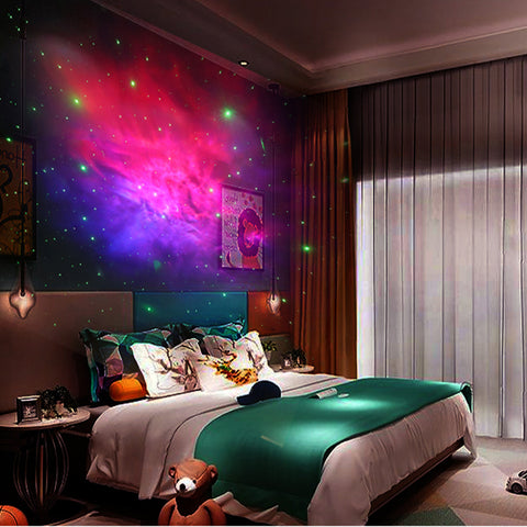 PROJETOR DE LUZ ASTRONAUTA APOLLO GALAXY - DECORAÇÃO CASA.