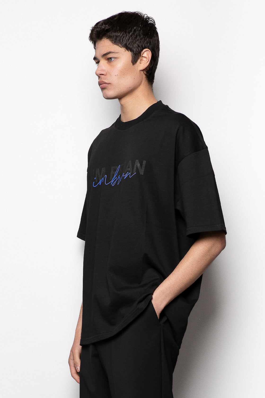 I'M BRIAN-T-SHIRT OVERSIZE-NERO