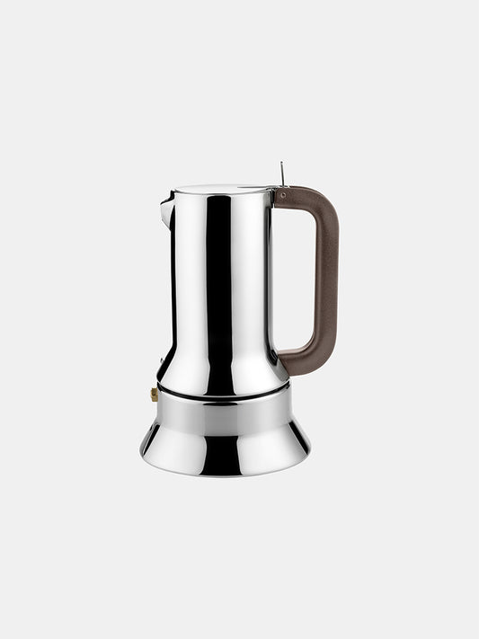 Cafetera espresso PULCINA, 70 ml, mango negro, Alessi 