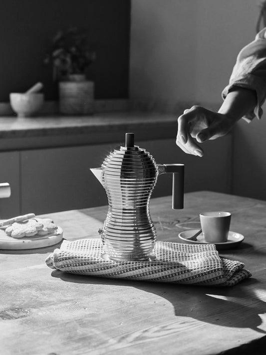 Moka Alessi Espresso Coffee Maker, 3 Cups - Counterpoint