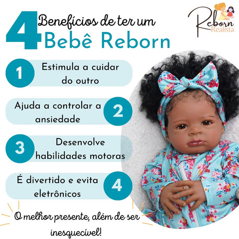 Boneca Bebê Reborn Alicia - Alana Babys