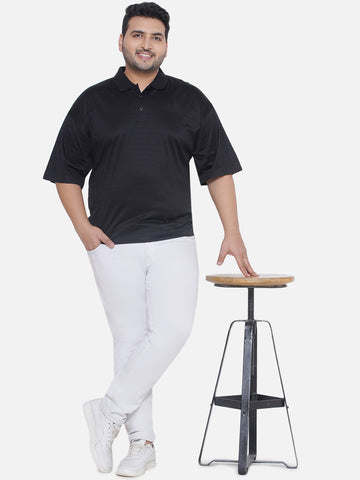 Plus Size Solid T-Shirts