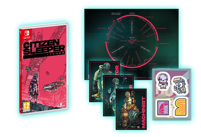 Citizen Sleeper for Nintendo Switch physical edition