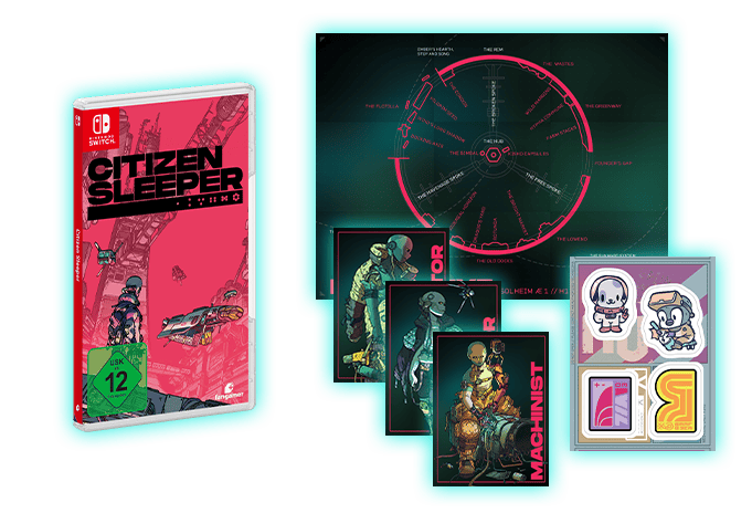 Citizen Sleeper for Nintendo Switch physical edition